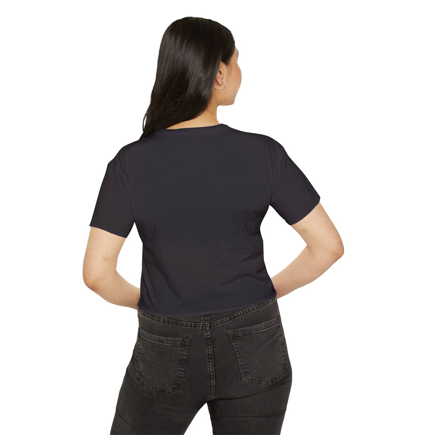 CLASSIC CFBNI LOGO - NEXT LEVEL CROP TOP