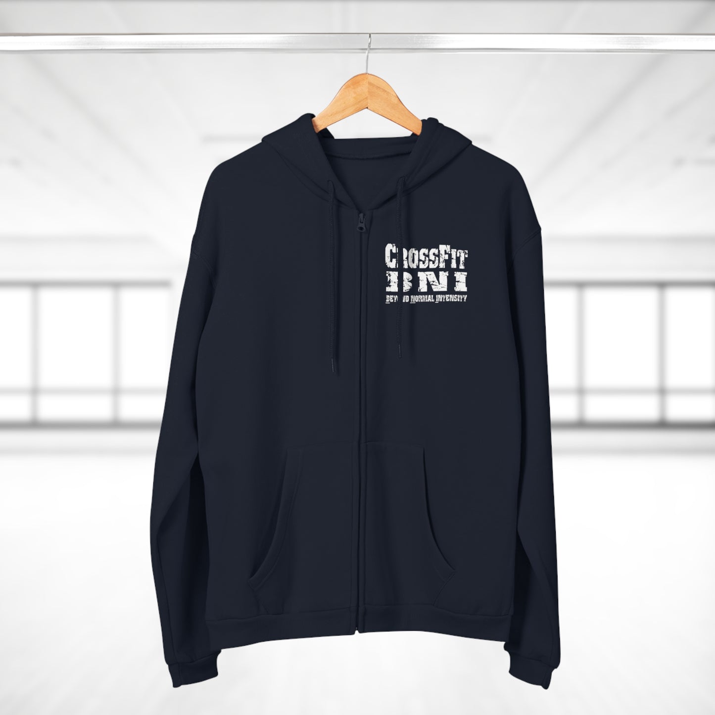Unisex Hooded Zip Sweatshirt