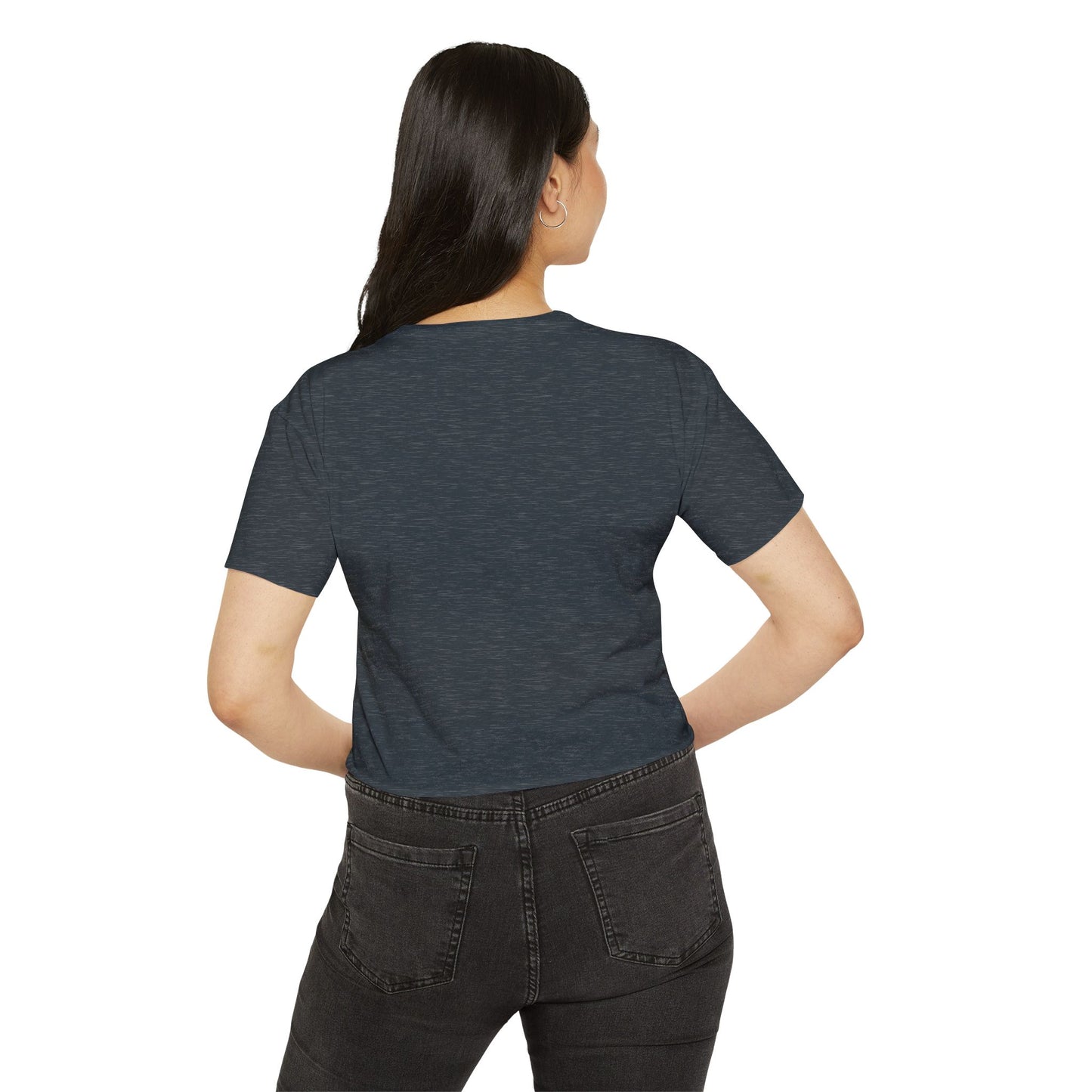 CLASSIC CFBNI LOGO - NEXT LEVEL CROP TOP