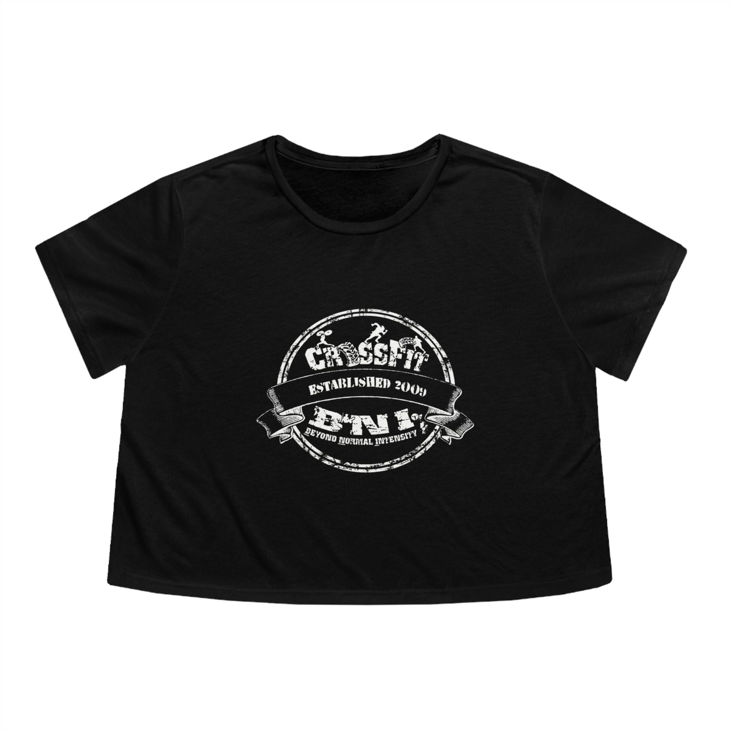 CLASSIC CFBNI LOGO - B+C CROP TOP
