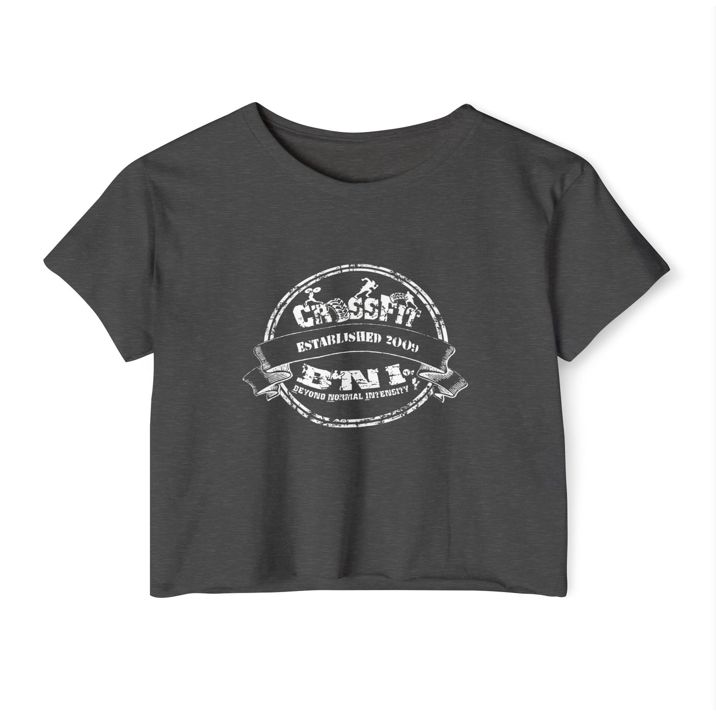 CLASSIC CFBNI LOGO - NEXT LEVEL CROP TOP