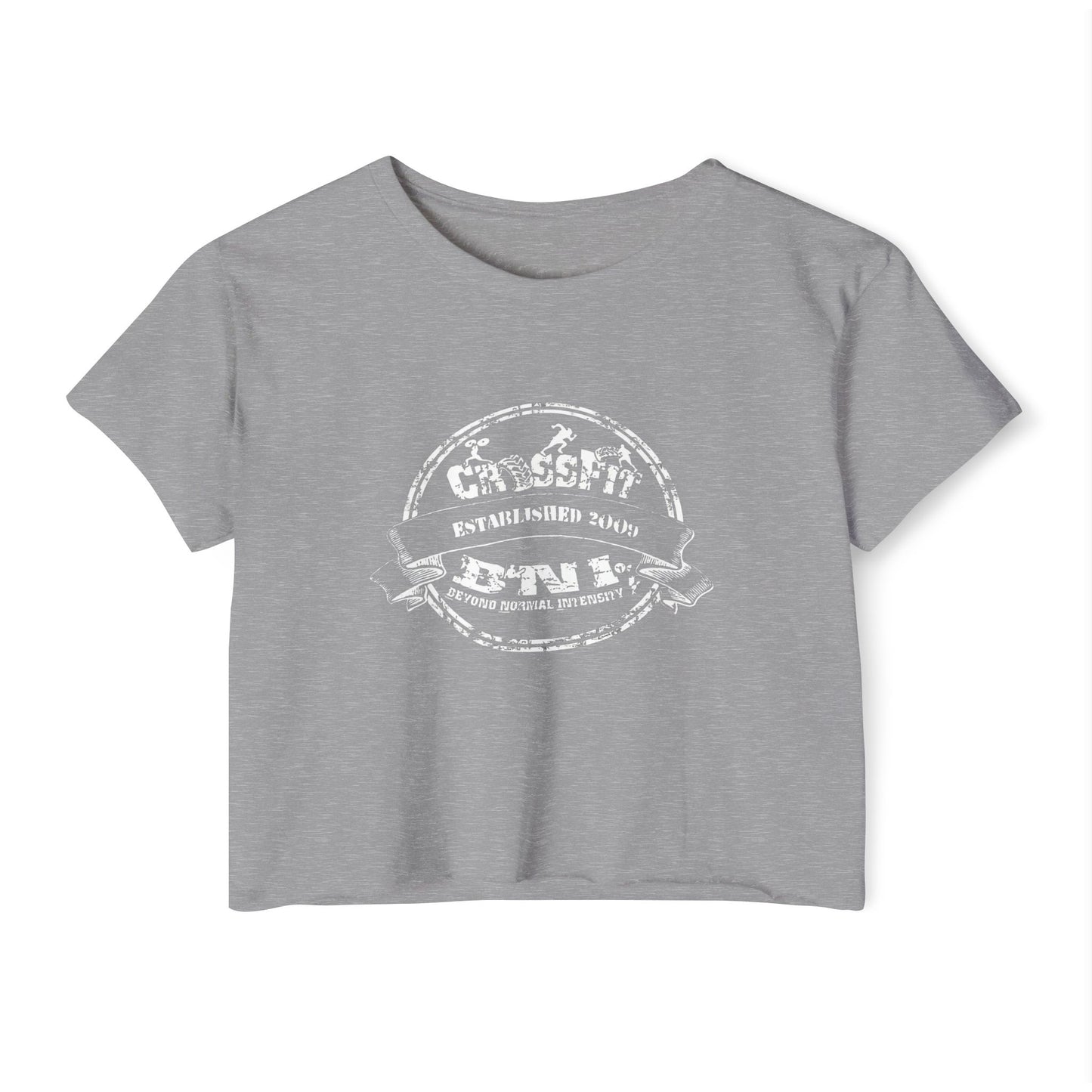 CLASSIC CFBNI LOGO - NEXT LEVEL CROP TOP