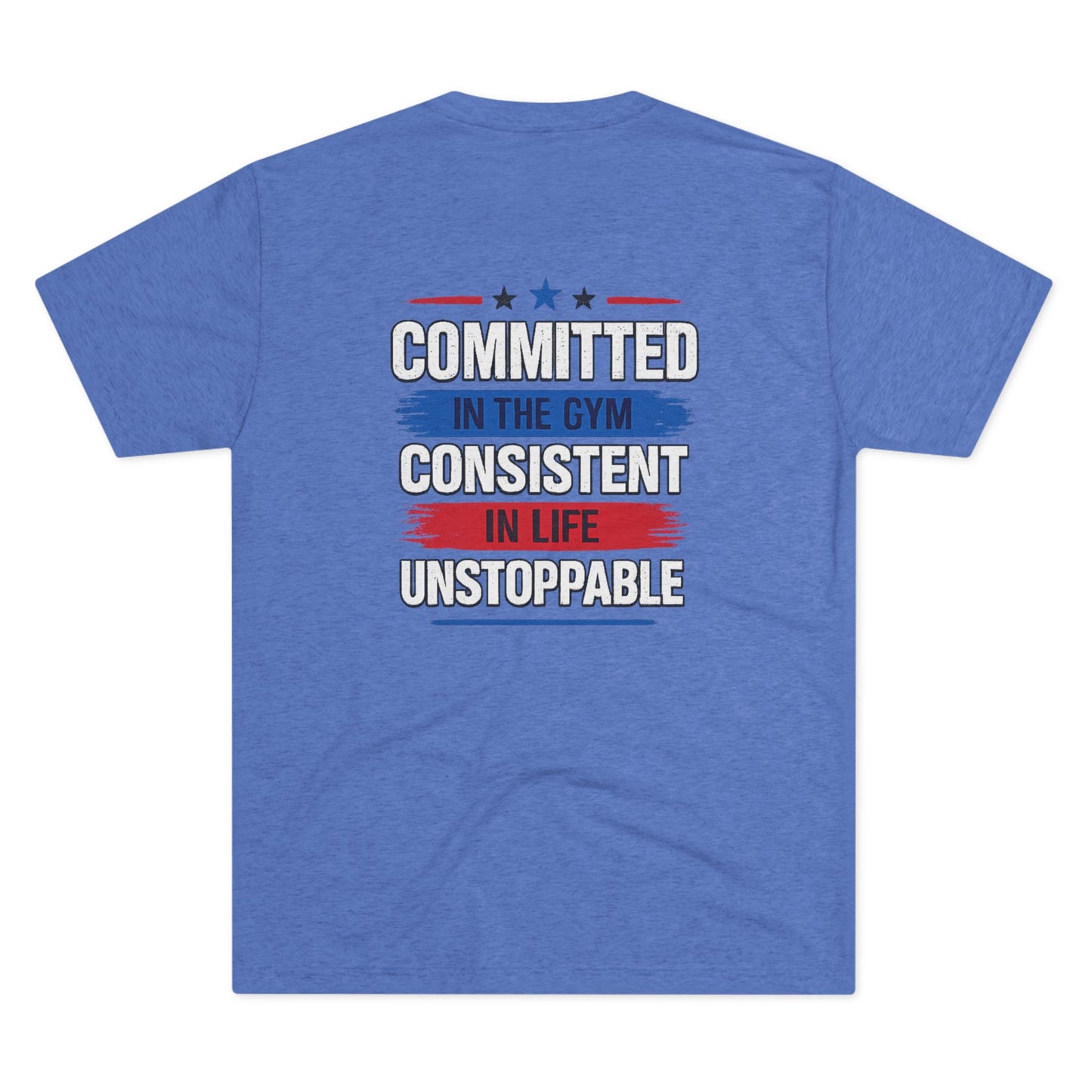 Committed  Club Unisex Tri-Blend Crew Tee