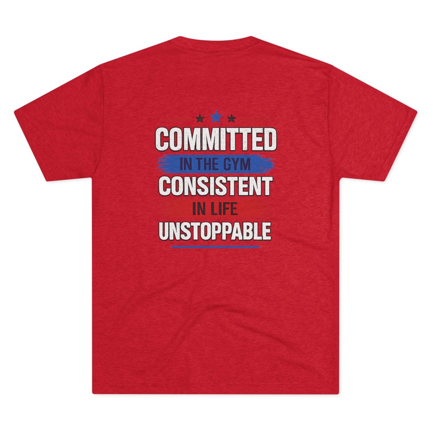 Committed  Club Unisex Tri-Blend Crew Tee