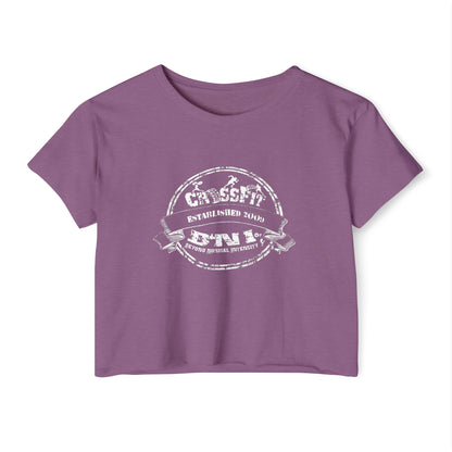 CLASSIC CFBNI LOGO - NEXT LEVEL CROP TOP