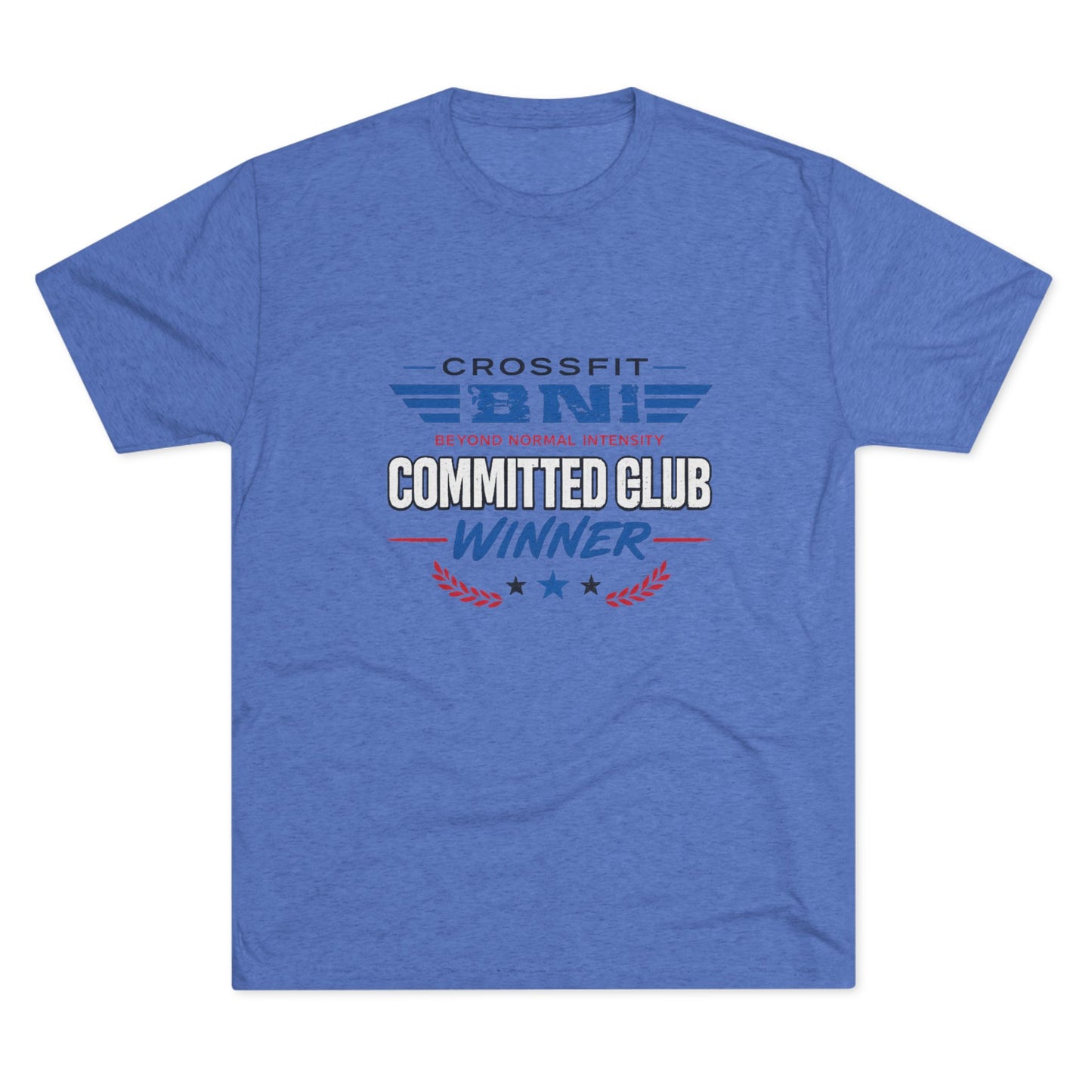 Committed  Club Unisex Tri-Blend Crew Tee