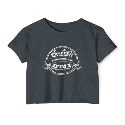 CLASSIC CFBNI LOGO - NEXT LEVEL CROP TOP
