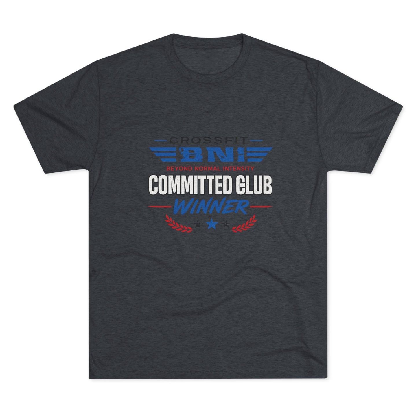 Committed  Club Unisex Tri-Blend Crew Tee