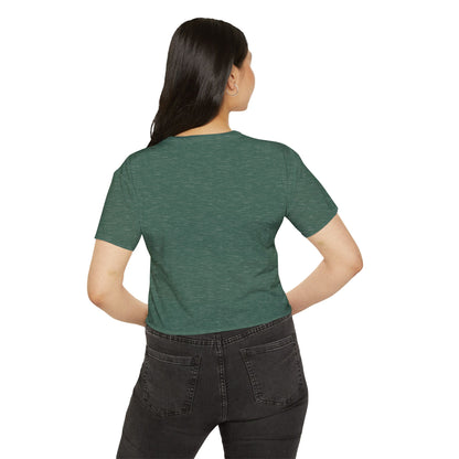 CLASSIC CFBNI LOGO - NEXT LEVEL CROP TOP
