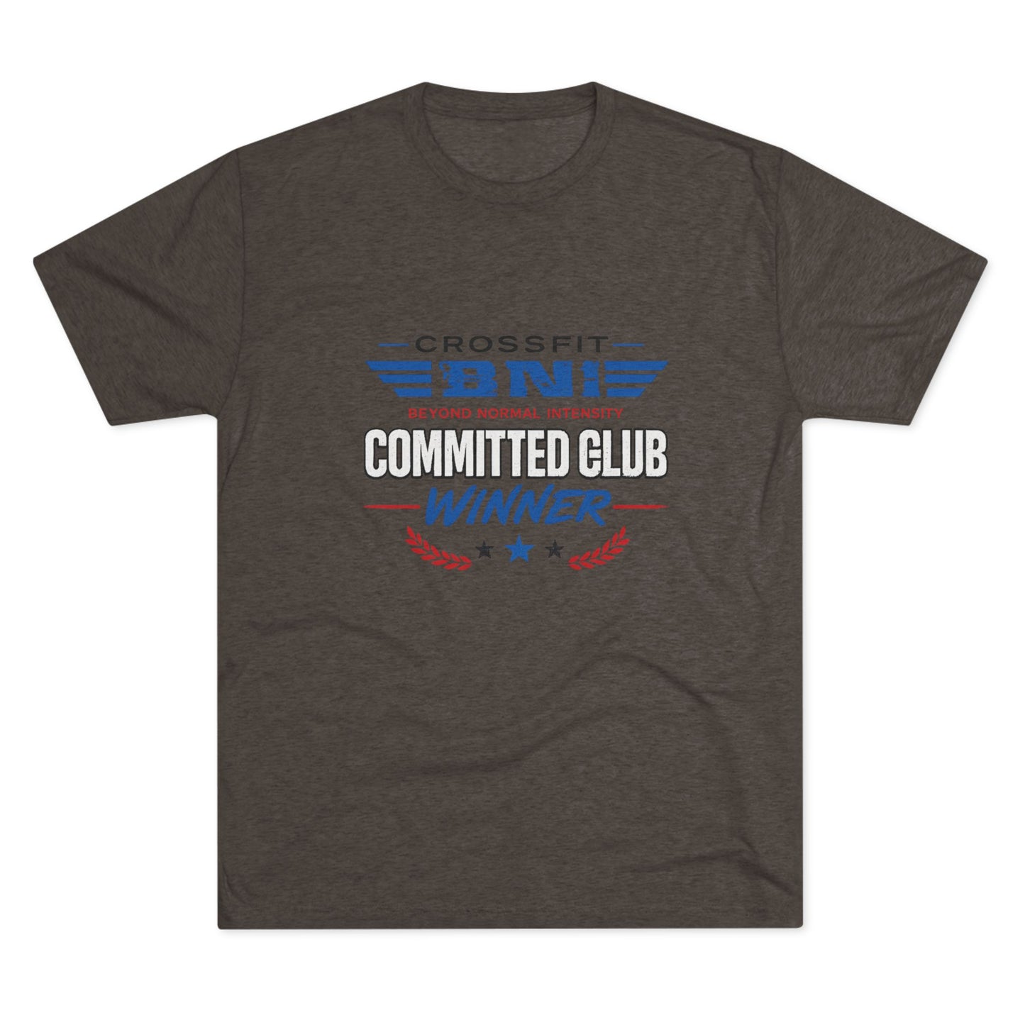Committed  Club Unisex Tri-Blend Crew Tee