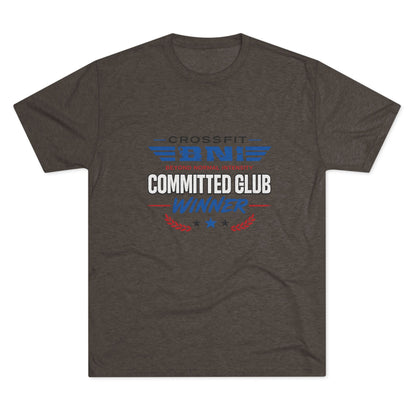 Committed  Club Unisex Tri-Blend Crew Tee