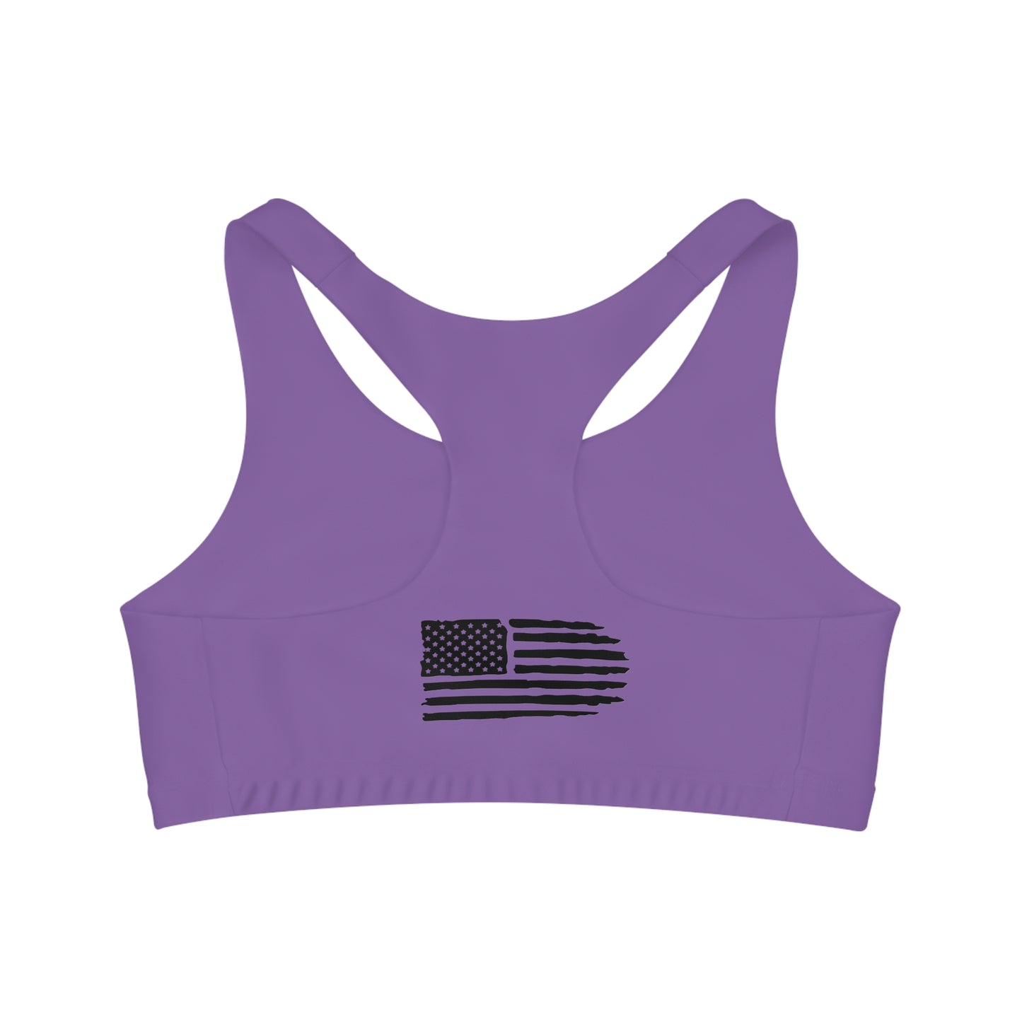 Women`s Purple Seamless Sports Bra