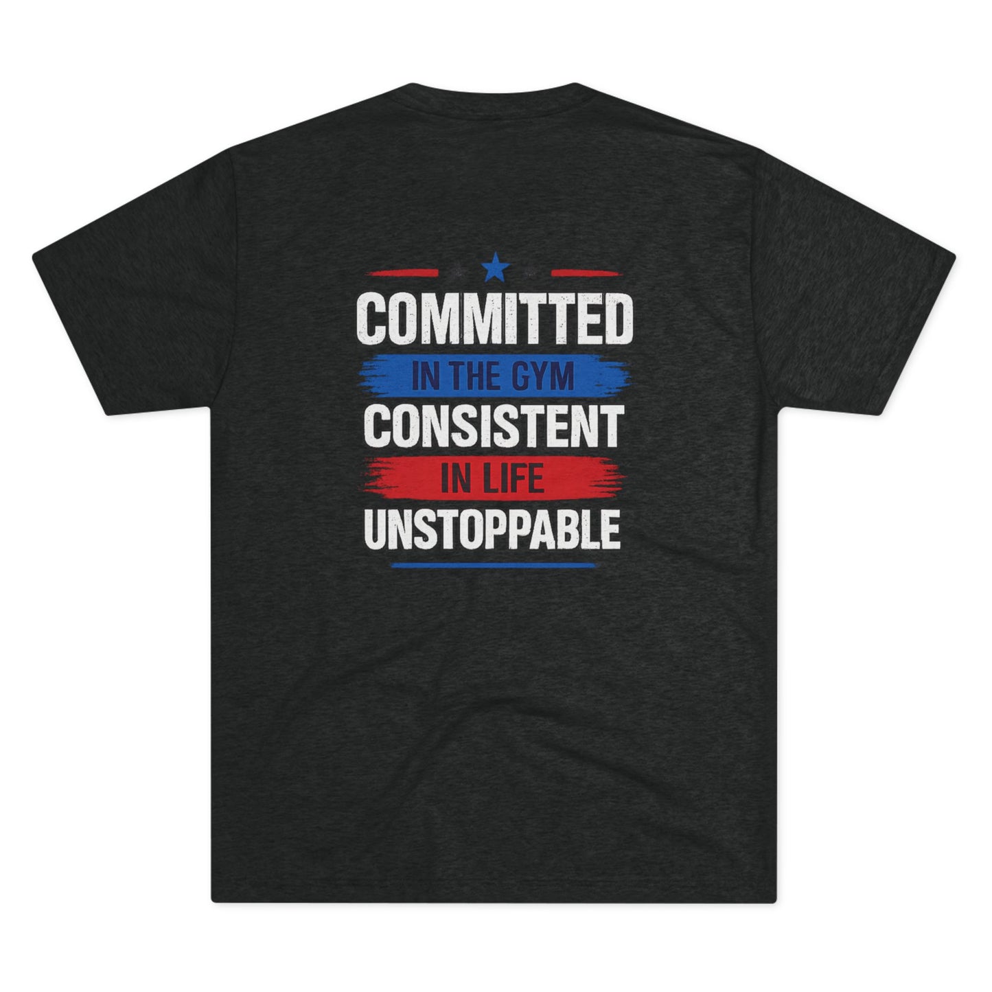 Committed  Club Unisex Tri-Blend Crew Tee