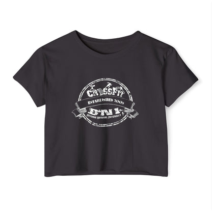 CLASSIC CFBNI LOGO - NEXT LEVEL CROP TOP