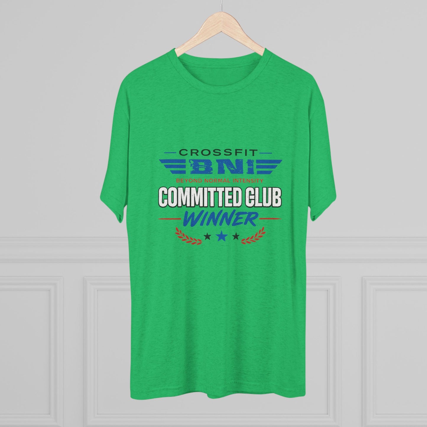 Committed  Club Unisex Tri-Blend Crew Tee