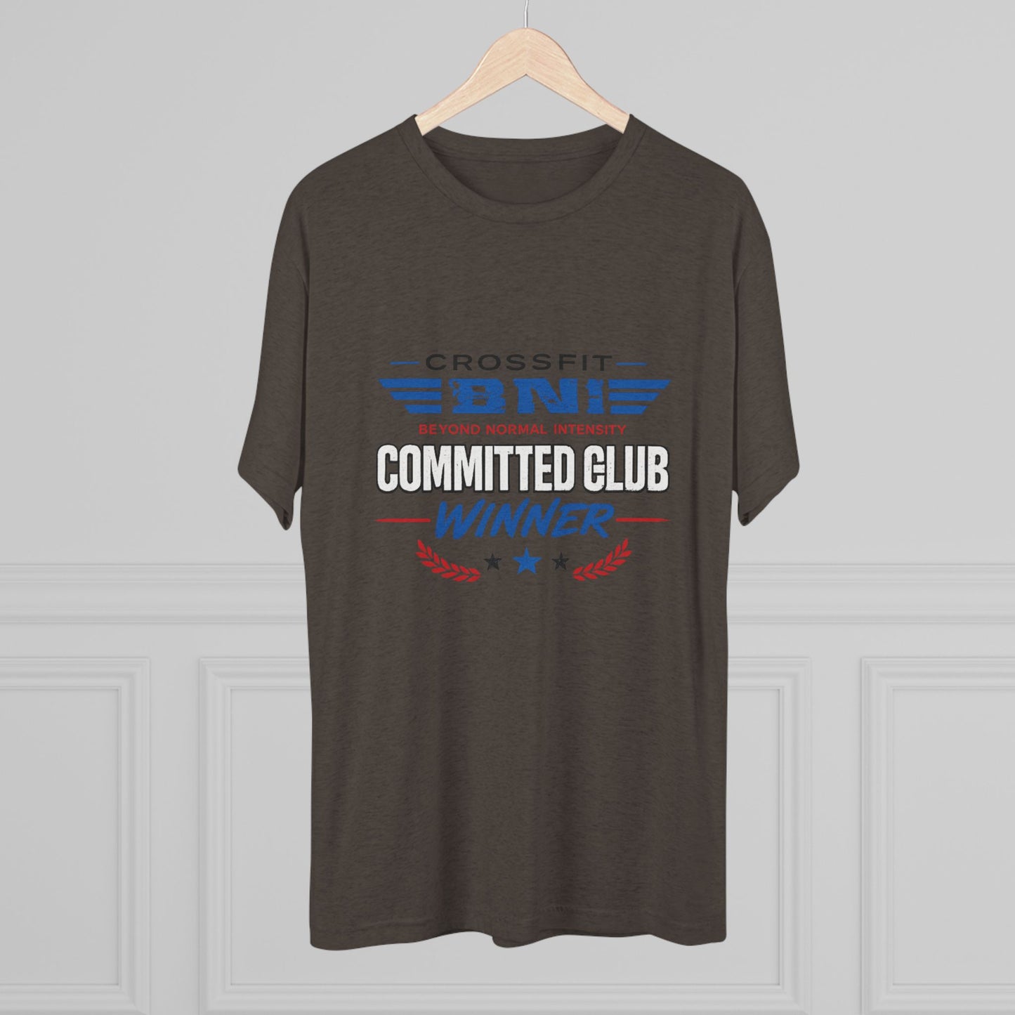 Committed  Club Unisex Tri-Blend Crew Tee