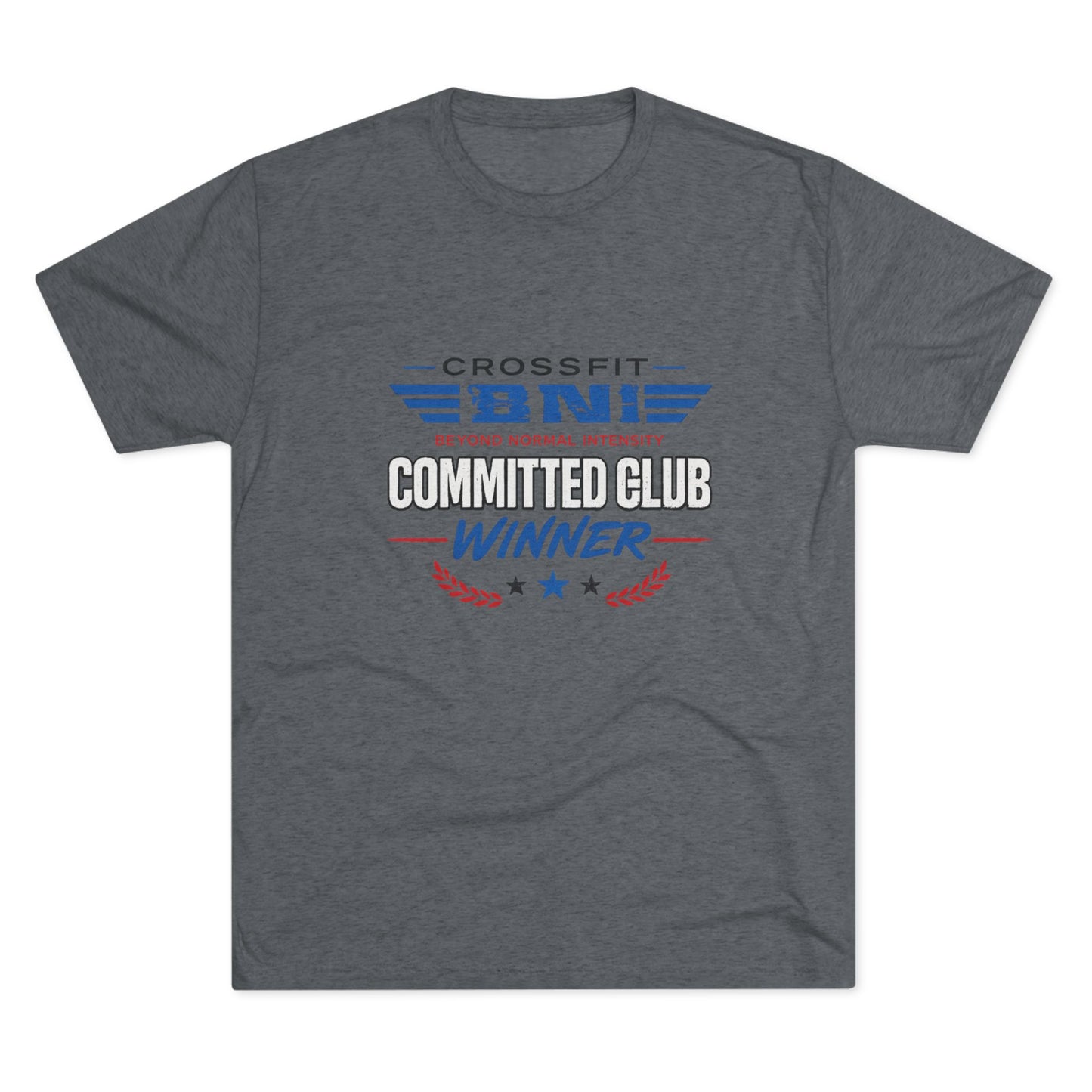 Committed  Club Unisex Tri-Blend Crew Tee