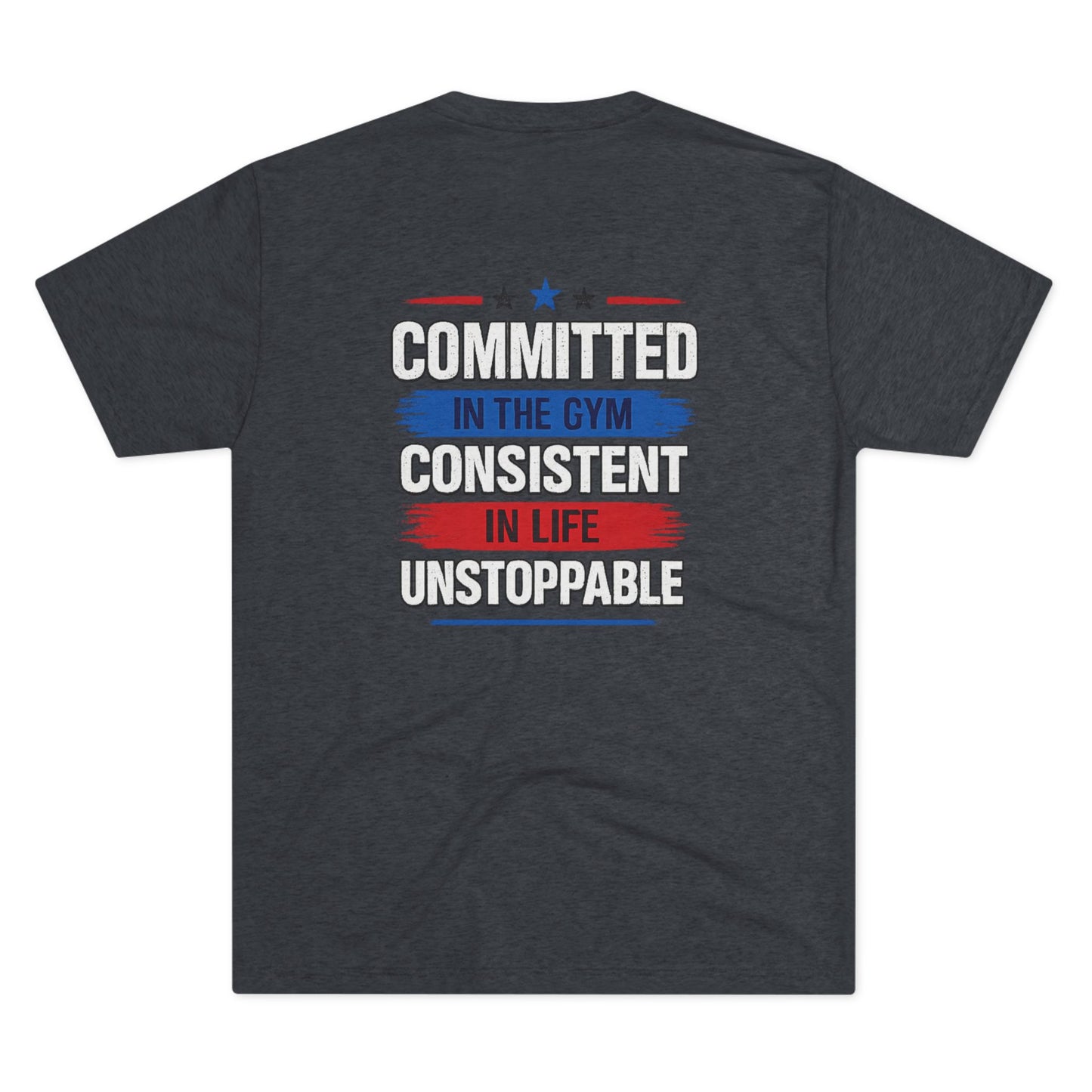 Committed  Club Unisex Tri-Blend Crew Tee