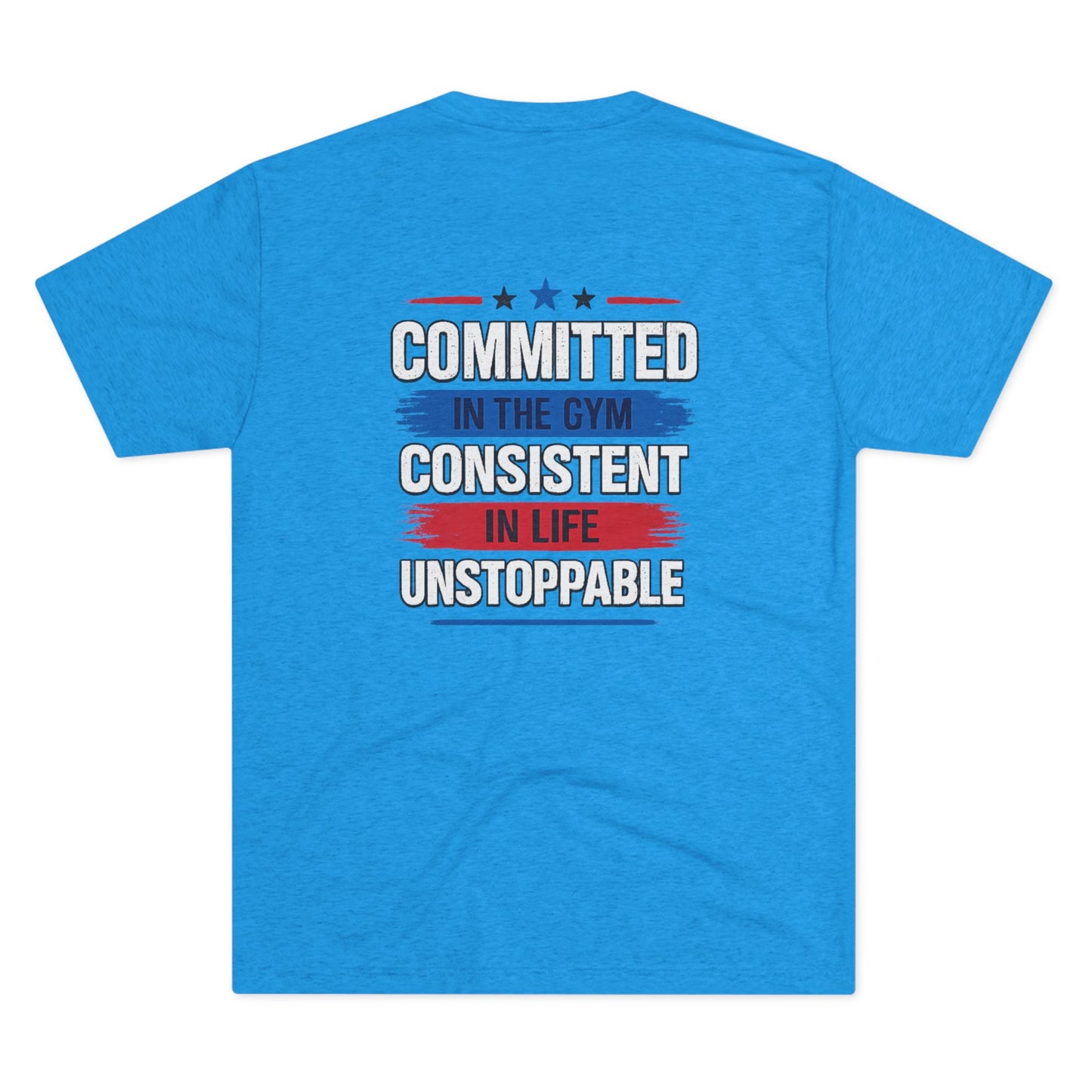 Committed  Club Unisex Tri-Blend Crew Tee