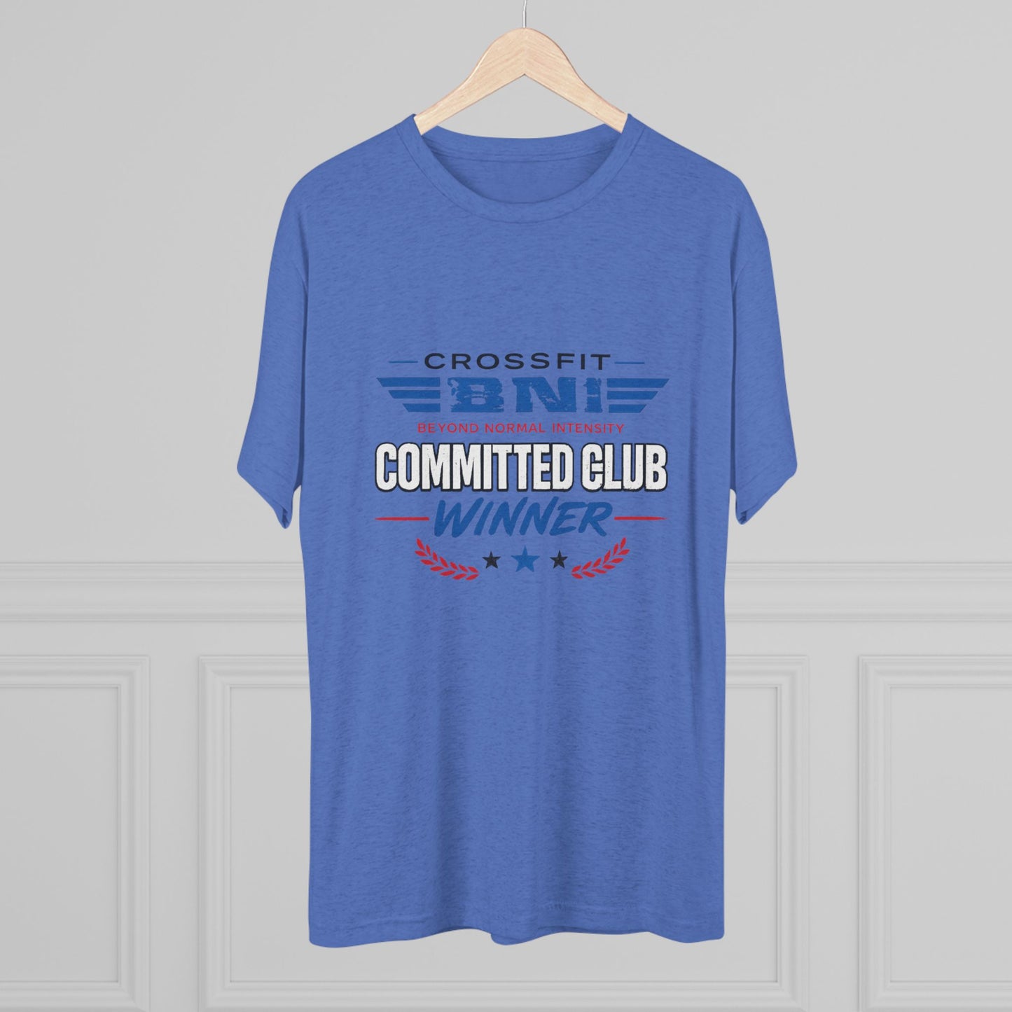 Committed  Club Unisex Tri-Blend Crew Tee