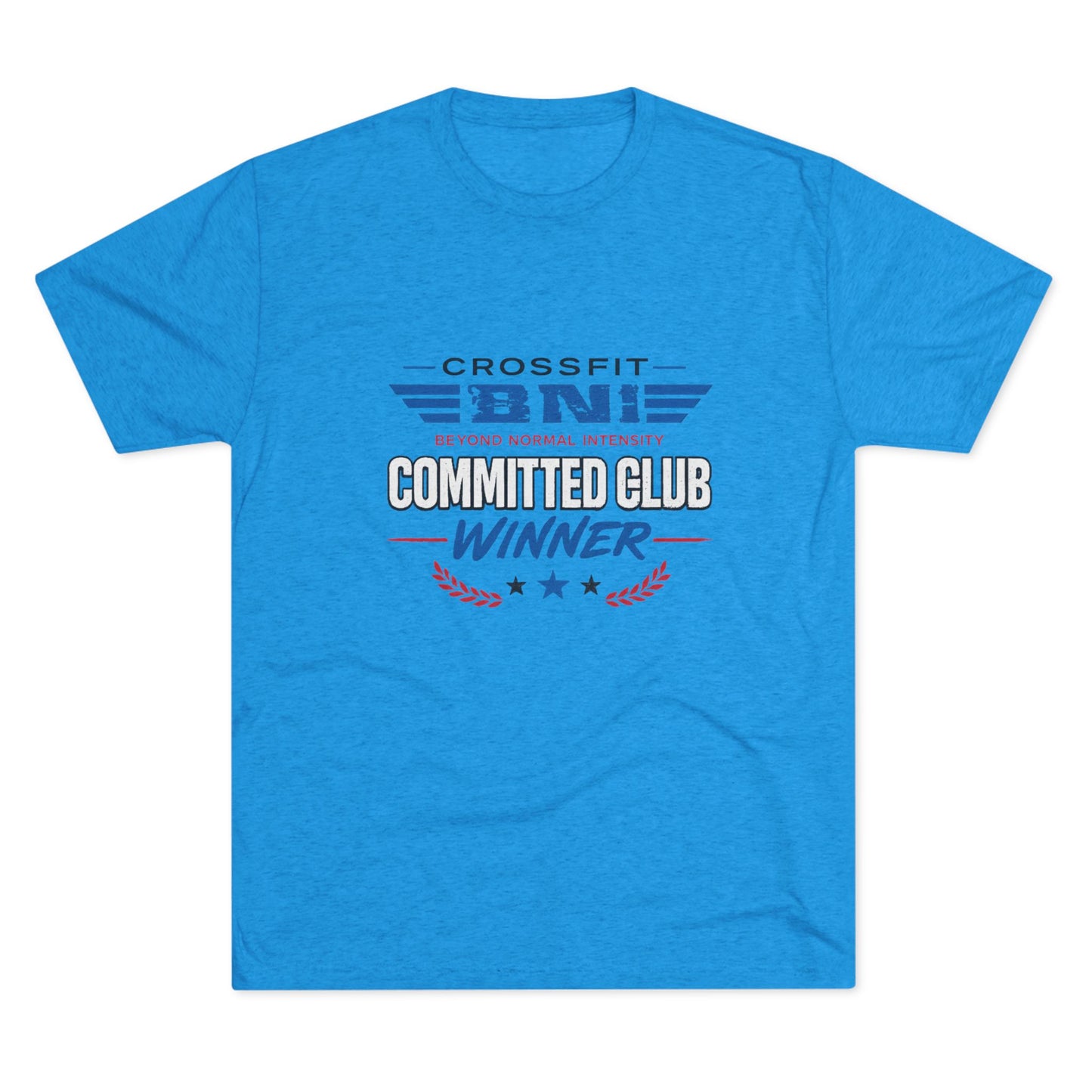 Committed  Club Unisex Tri-Blend Crew Tee