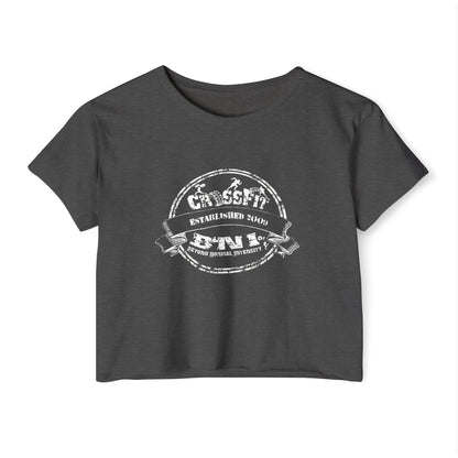 CLASSIC CFBNI LOGO - NEXT LEVEL CROP TOP