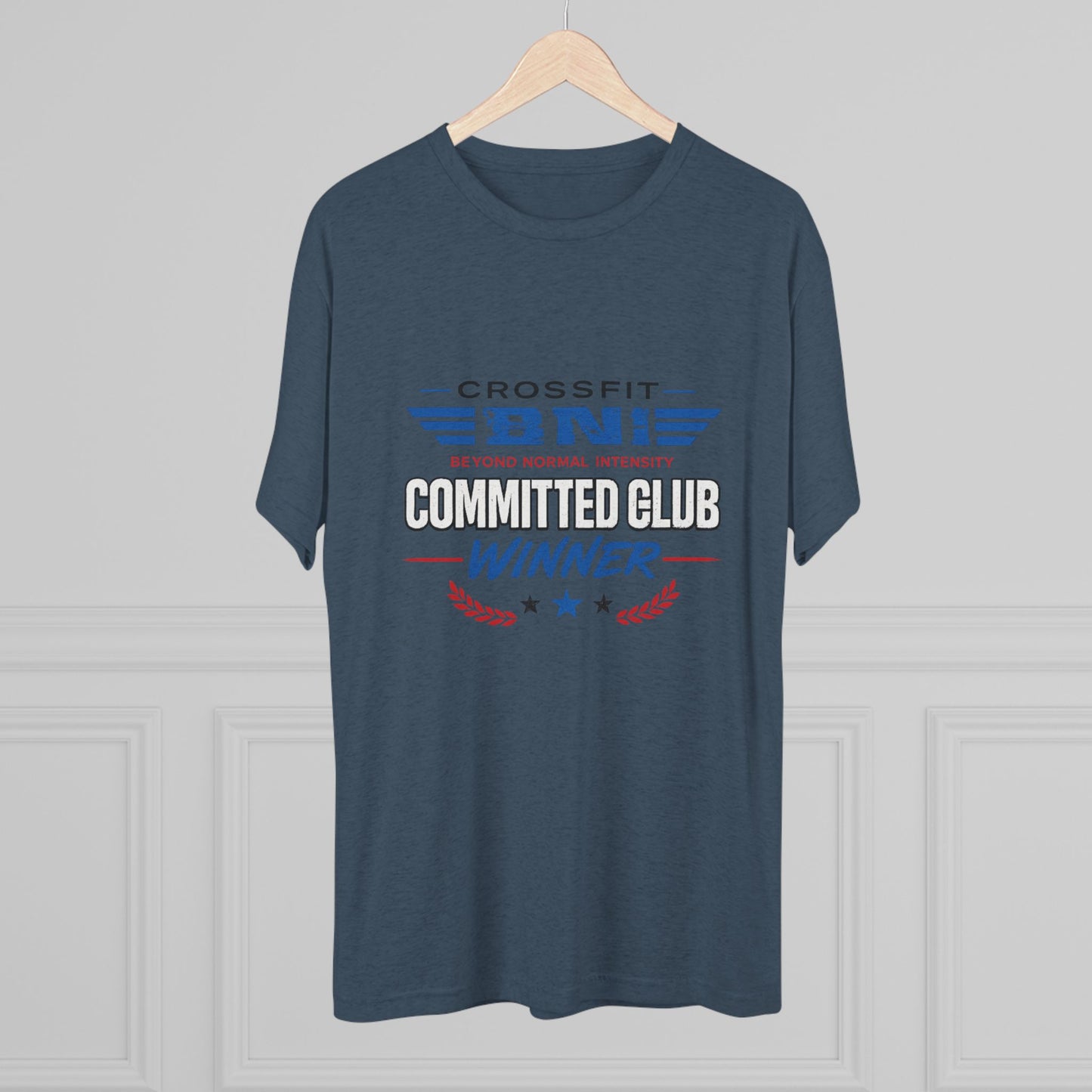 Committed  Club Unisex Tri-Blend Crew Tee