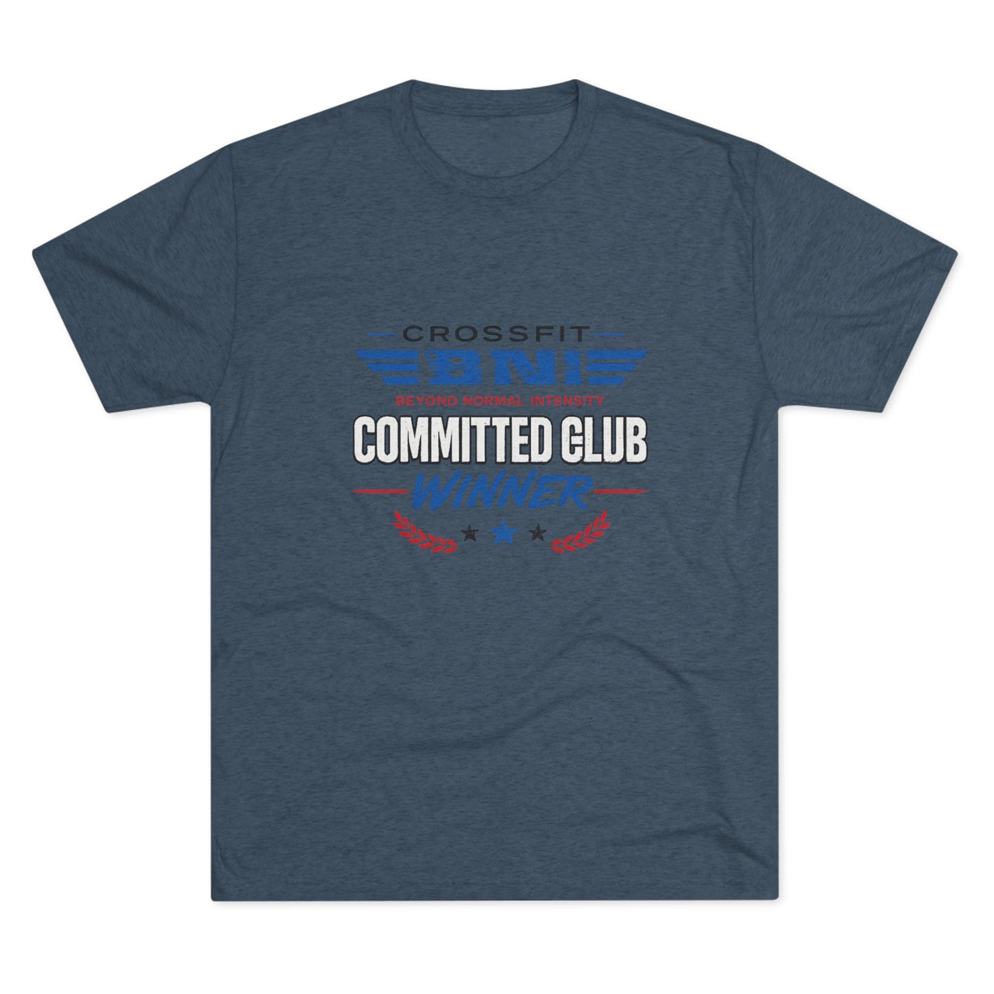 Committed  Club Unisex Tri-Blend Crew Tee