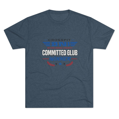 Committed  Club Unisex Tri-Blend Crew Tee