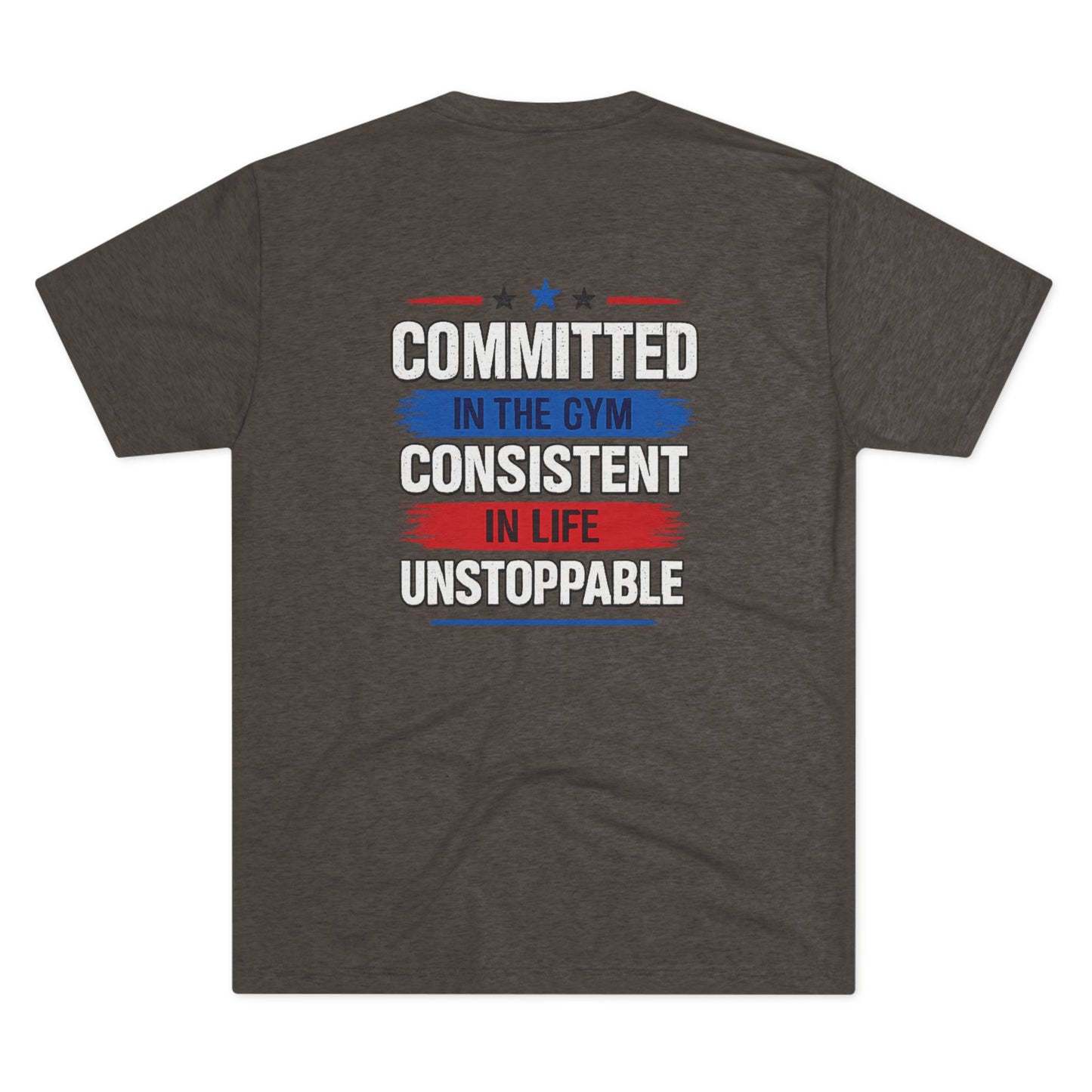Committed  Club Unisex Tri-Blend Crew Tee