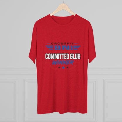Committed  Club Unisex Tri-Blend Crew Tee