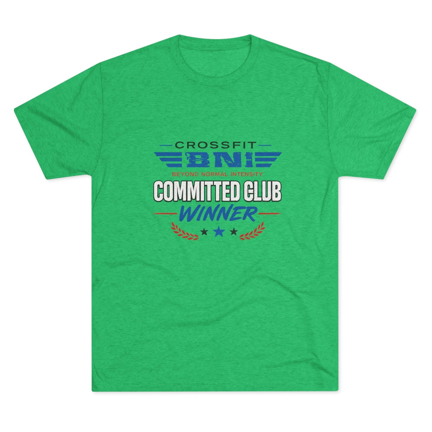 Committed  Club Unisex Tri-Blend Crew Tee