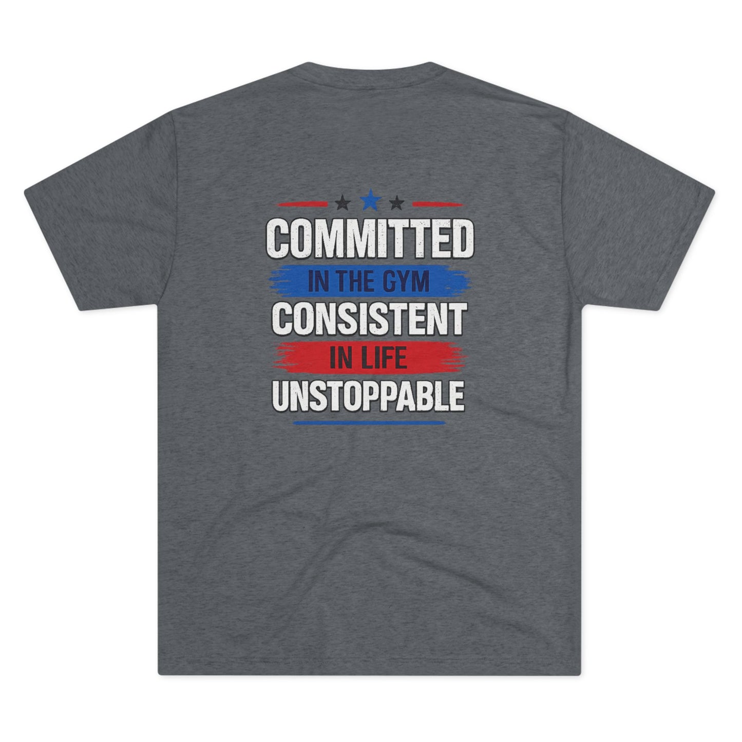 Committed  Club Unisex Tri-Blend Crew Tee