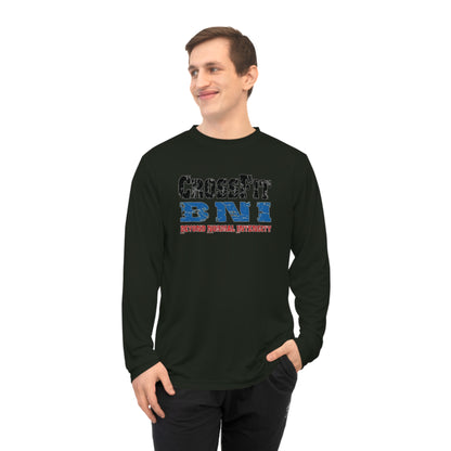 BNI COLOR BRAND LOGO - Unisex Performance Long Sleeve Shirt