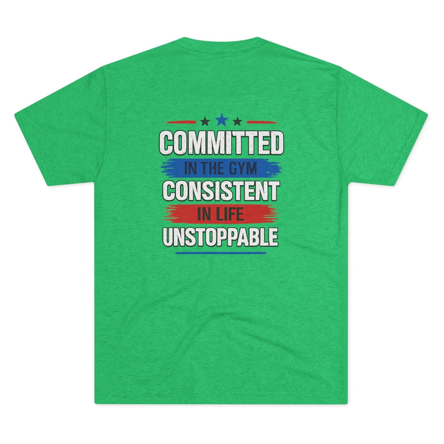 Committed  Club Unisex Tri-Blend Crew Tee